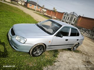 2007 Hyundai Accent ТагАЗ II, серебристый, 380000 рублей, вид 4