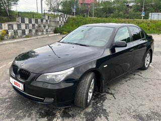 2008 BMW 5 серии 523i V (E60/E61) Рестайлинг, чёрный, 1369000 рублей, вид 4