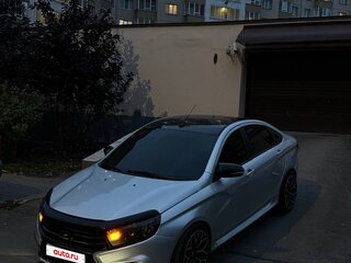 2017 Lada (ВАЗ) Vesta I, серебристый, 940000 рублей, вид 1
