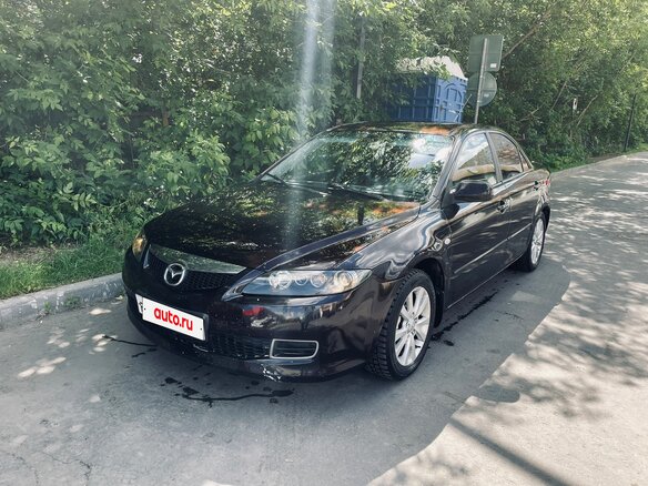 2006 Mazda 6 I (GG) Рестайлинг, фиолетовый - вид 1