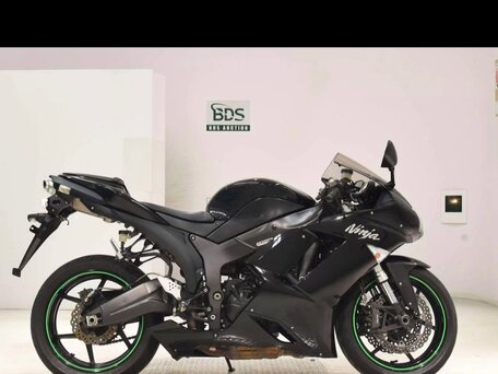 2008 Kawasaki ZX-6R Ninja, чёрный, 550000 рублей, вид 3