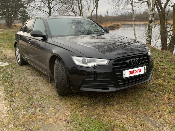2012 Audi A6 IV (C7), чёрный, 1700000 рублей - вид 2