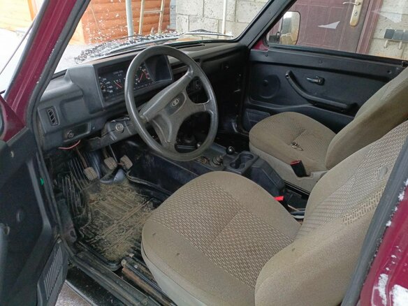 1996 Lada (ВАЗ) 2121 (4x4) I Рестайлинг, красный, 250000 рублей - вид 8