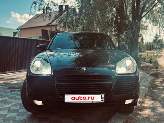 2005 Porsche Cayenne Turbo I (955), чёрный, 949000 рублей, вид 4