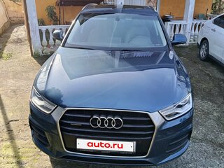 2016 Audi Q3 I (8U) Рестайлинг, синий, 1900000 рублей, вид 1