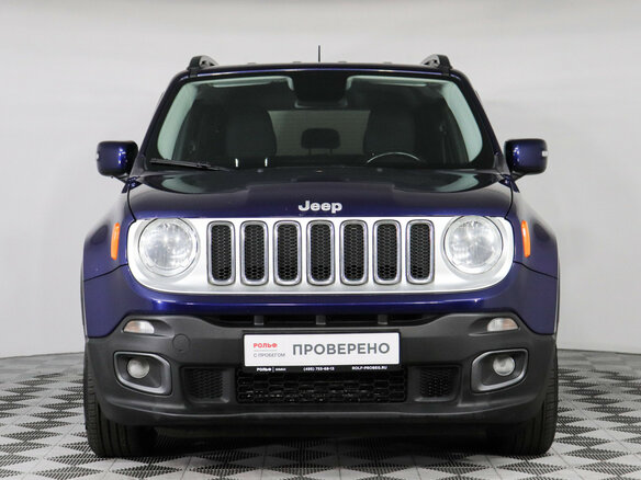 2017 Jeep Renegade I, синий - вид 1