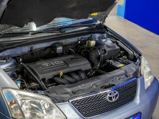 2003 Toyota Corolla IX (E120, E130), голубой, 499000 рублей, вид 4