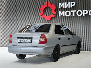 2009 Hyundai Accent ТагАЗ II, серебристый, 340000 рублей, вид 4