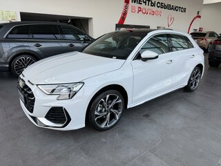 2025 Audi A3 Sportback 35 TFSI IV (8Y) Рестайлинг, белый, 4400000 рублей, вид 1