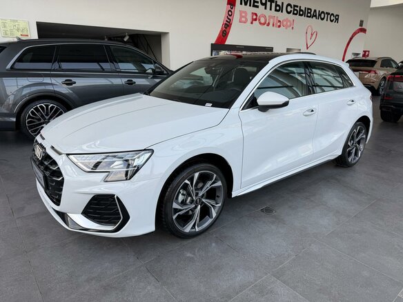 2025 Audi A3 35 TFSI IV (8Y) Рестайлинг, белый