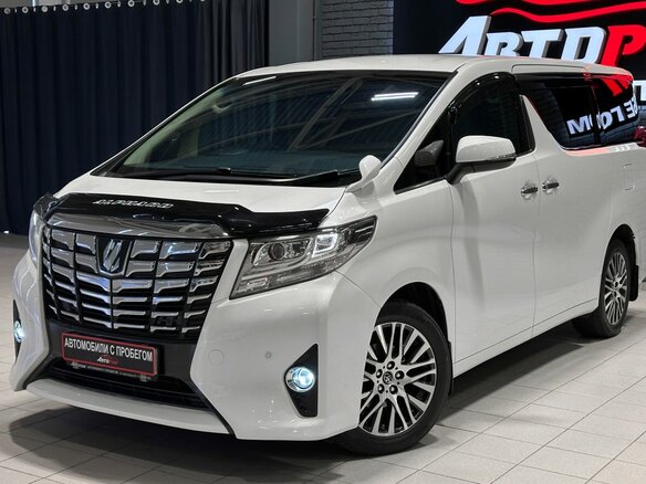 2017 Toyota Alphard III, белый, 3370000 рублей - вид 1
