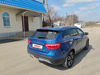 2021 Lada (ВАЗ) Vesta SW Cross I, синий, 1400000 рублей, вид 5
