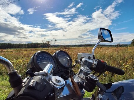 1990 Honda CB-1, чёрный, 280000 рублей, вид 3