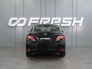 2010 Toyota Corolla X (E140, E150) Рестайлинг, чёрный, 979000 рублей, вид 4