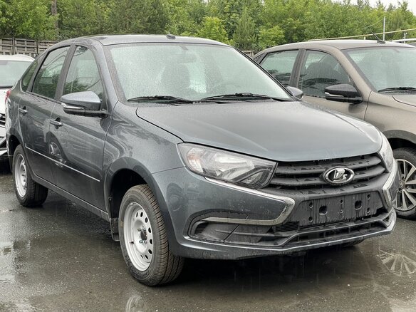 2025 Lada (ВАЗ) Granta I Рестайлинг, серый, 1118000 рублей - вид 2