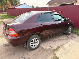 2003 Toyota Corolla IX (E120, E130), красный, 550000 рублей, вид 2