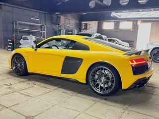 2021 Audi R8 V10 performance II (4S) Рестайлинг, жёлтый, 20500000 рублей, вид 3