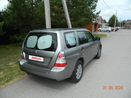2007 Subaru Forester II Рестайлинг, серый, 730000 рублей, вид 4