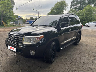 2013 Toyota Land Cruiser 200 Series Рестайлинг 1, чёрный, 4150000 рублей, вид 2