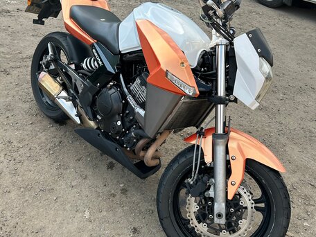 2013 CFMoto 650NK, оранжевый, 250000 рублей, вид 4