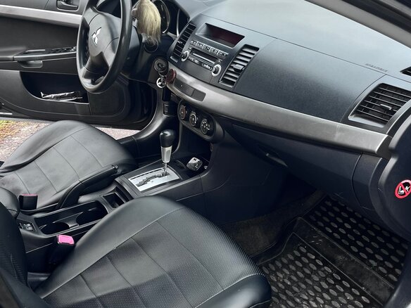 2008 Mitsubishi Lancer X, чёрный, 570000 рублей - вид 8