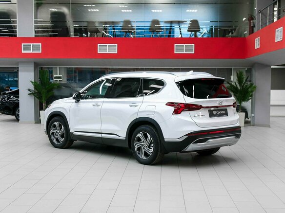 2022 Hyundai Santa Fe IV Рестайлинг, белый, 3190000 рублей - вид 3