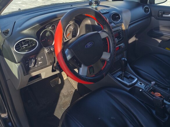 2008 Ford Focus II Рестайлинг, чёрный, 510000 рублей - вид 6