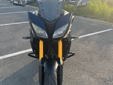 2016 Yamaha MT-09 Tracer (FJ-09), синий, 690000 рублей, вид 2