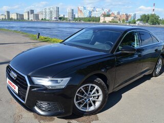 2020 Audi A6 40 TFSI V (C8), чёрный, 2250000 рублей, вид 1