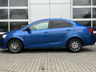2012 Chevrolet Aveo II, синий, 548000 рублей, вид 4