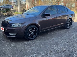 2013 Skoda Octavia III (A7), коричневый, 950000 рублей, вид 1