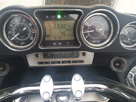 2010 Kawasaki VN1700 Vulcan, чёрный, 870000 рублей, вид 5