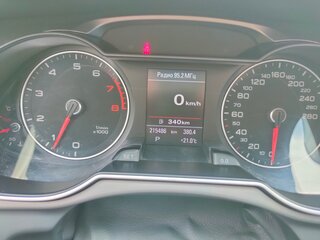 2013 Audi A4 IV (B8) Рестайлинг, чёрный, 1550000 рублей, вид 5