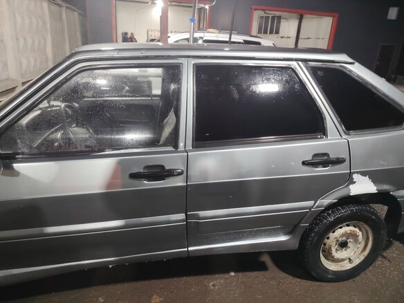 2007 Lada (ВАЗ) 2114, серый, 110000 рублей - вид 3