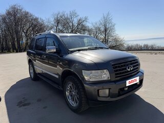 2008 Infiniti QX56 I Рестайлинг, серый, 1295000 рублей, вид 2