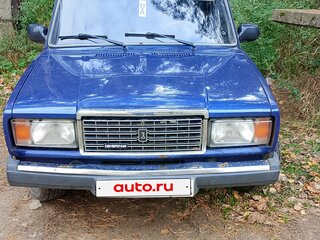 2010 Lada (ВАЗ) 2107, синий, 110000 рублей, вид 1