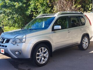 2013 Nissan X-Trail II Рестайлинг, серебристый, 1350000 рублей, вид 4