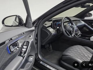 2025 Mercedes-Benz S-Класс 450 Long 4MATIC VII (W223), чёрный, 13000000 рублей, вид 4