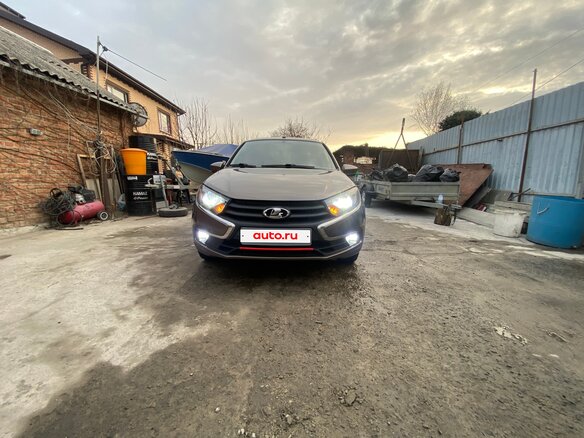 2020 Lada (ВАЗ) Granta I Рестайлинг, коричневый, 850000 рублей - вид 12
