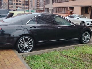 2008 Mercedes-Benz S-Класс 350 V (W221), чёрный, 1300000 рублей, вид 4