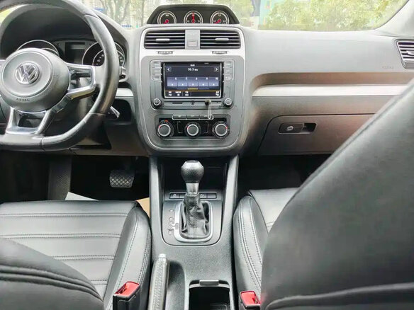 2015 Volkswagen Scirocco III Рестайлинг, белый, 1360000 рублей - вид 14