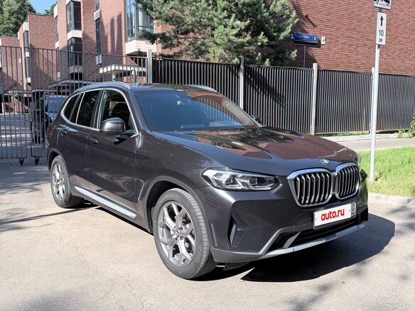 2021 BMW X3 30i III (G01) Рестайлинг, чёрный, 3570000 рублей - вид 2