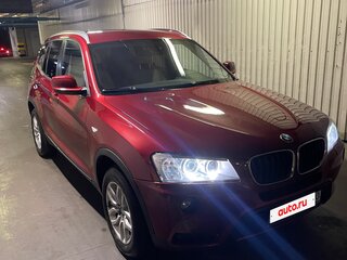 2012 BMW X3 28i xDrive II (F25), красный, 1650000 рублей, вид 2