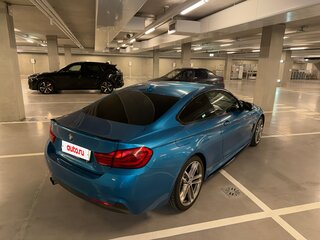 2018 BMW 4 серии 430i xDrive F32/F33/F36 Рестайлинг, синий, 4250000 рублей, вид 4