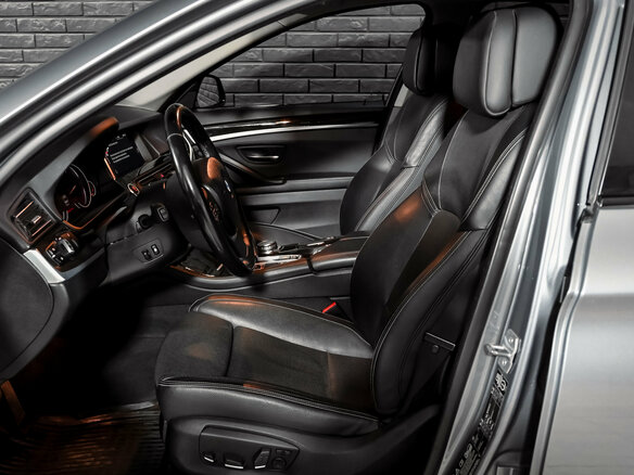 2014 BMW 5 серии 530d xDrive VI (F10/F11/F07) Рестайлинг, серый - вид 10