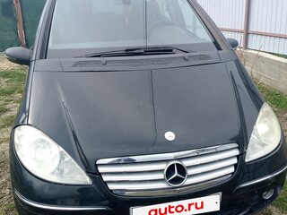 2005 Mercedes-Benz A-Класс 150 II (W169), чёрный, 440000 рублей, вид 1