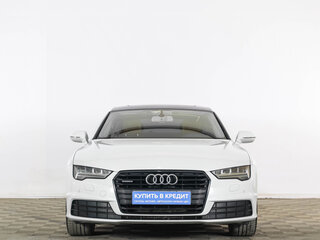 2015 Audi A7 I (4G) Рестайлинг, белый, 2949000 рублей, вид 2