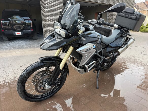 2015 BMW F 800 GS, чёрный, 900000 рублей