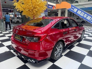 2022 Honda Civic XI, пурпурный, 1627000 рублей, вид 4