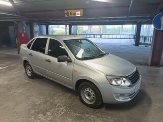 2013 Lada (ВАЗ) Granta I, серебристый, 185000 рублей, вид 4